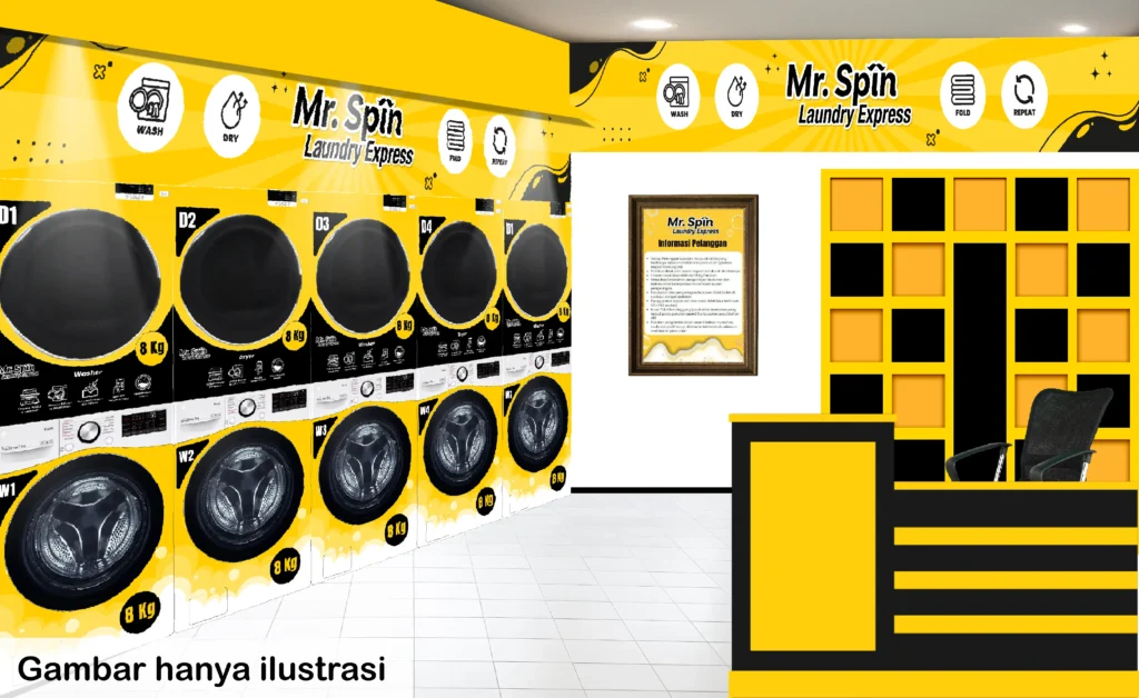 Franchise Mr. Spin Laundry Express