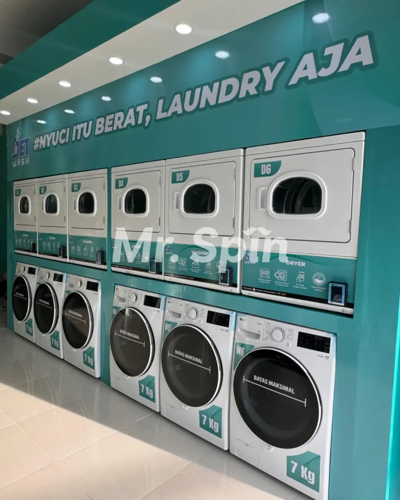 Projek Lombok Mr. Spin Laundry Indonesia