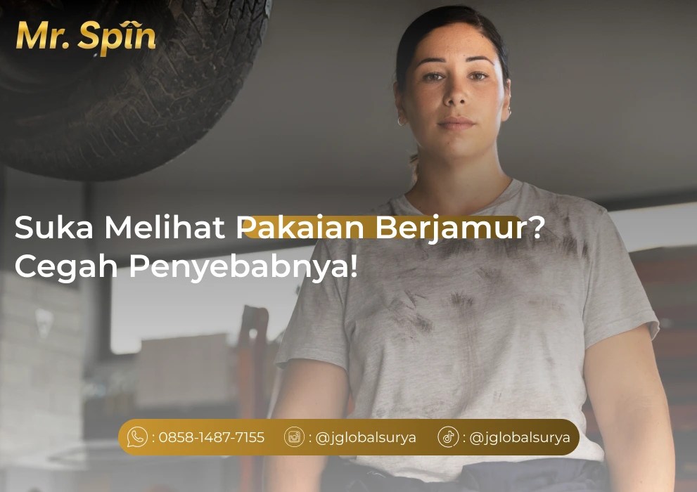Suka Melihat Pakaian Berjamur? Cegah Penyebabnya! - Mr. Spin Laundry
