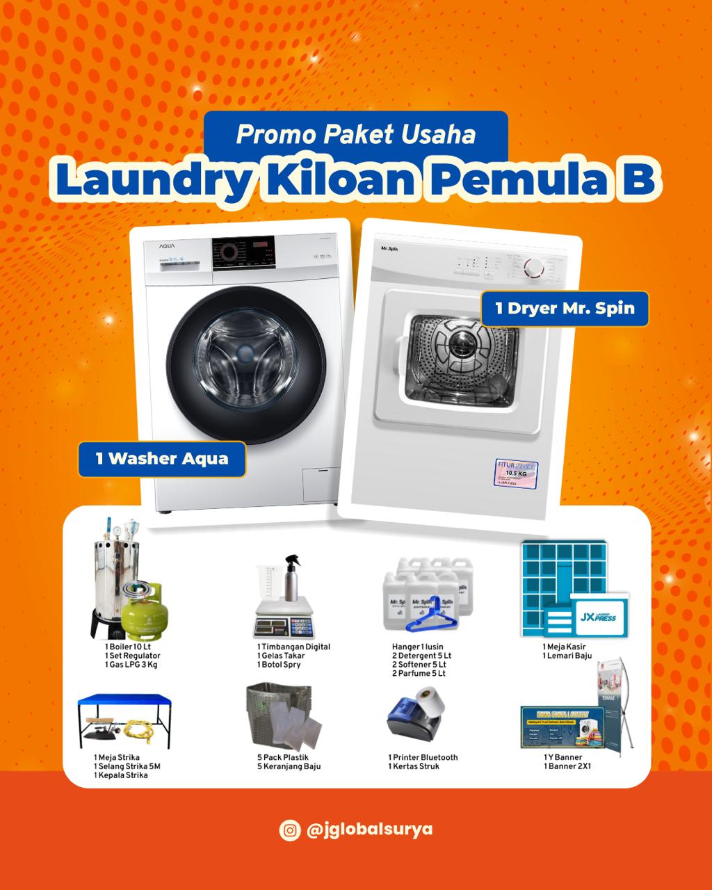 paket usaha laundry kiloan
