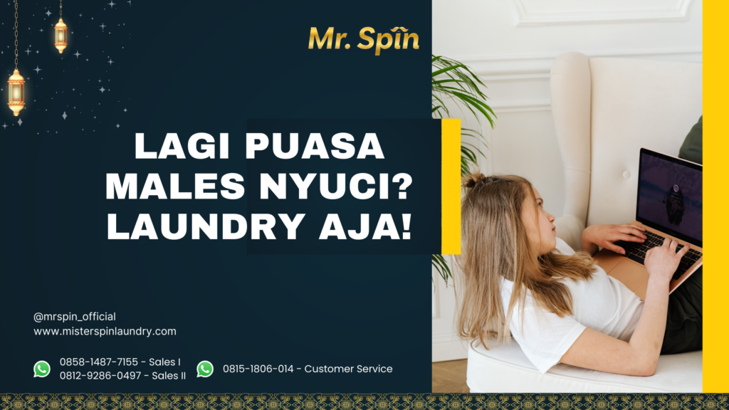 lagi puasa males nyuci laundry aja
