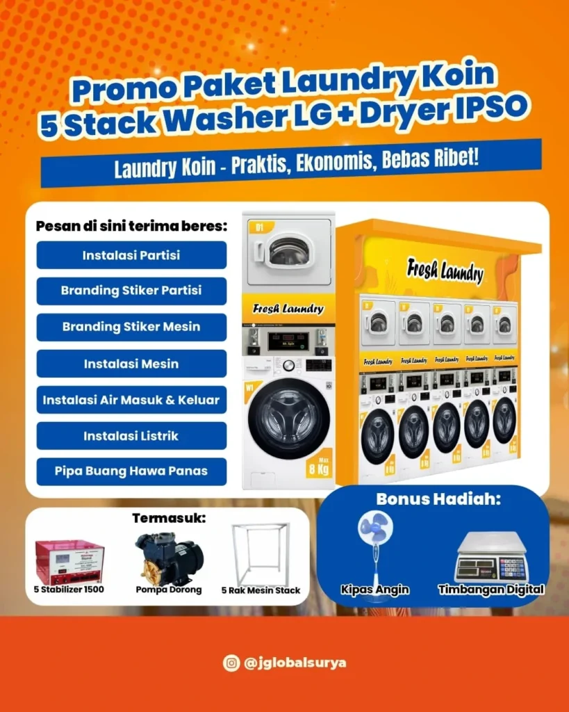 5 stack koin self service